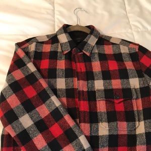J. Crew Thick Wool Flannel